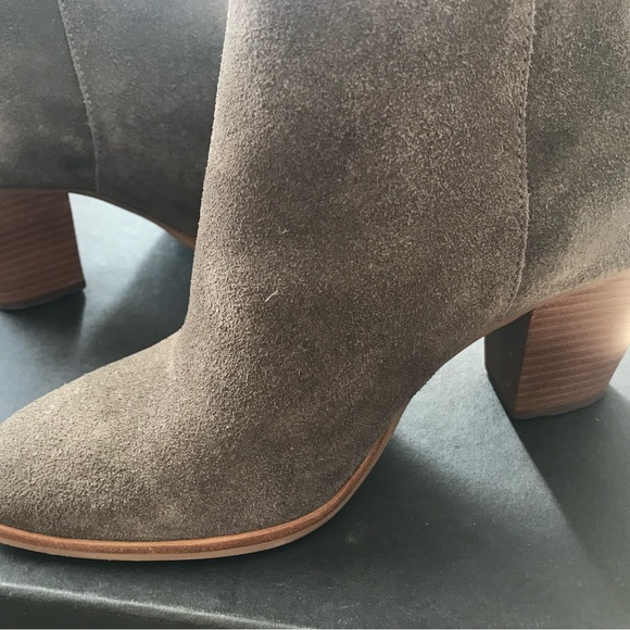 J.Crew Grey Suede Ankle Boots - Picture 6 of 8